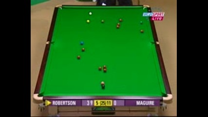 Niel Robertson Намалява На 6:11 С - У Steven Maguire
