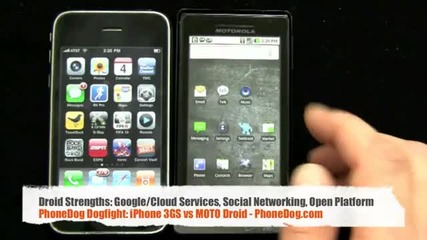 iphone 3gs vs Motorola Droid Dogfight, Pt 2 