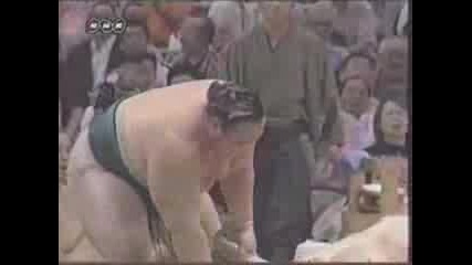 Инцидент по време на сумо