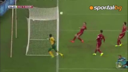 Юар - Испания 1:0