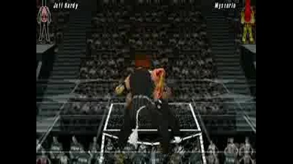 Svr08 Jeff Vs Rey Hell In A Cell Psp