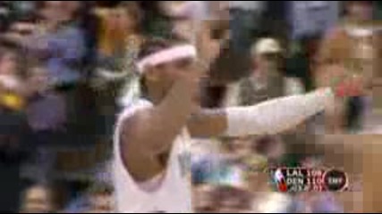 Carmelo Game Winner On Lakers 