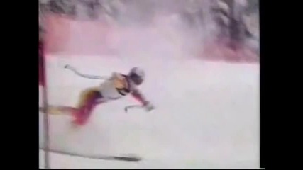Ski crashes