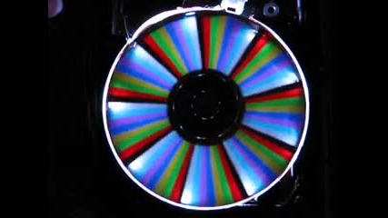 Led Hard Drive Clock Demo 