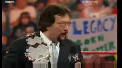 Raw 06/07/09 - Special Guest on Raw - Ted Dibiase