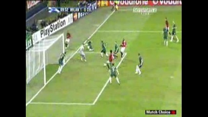 04.12. Милан - Бенфика 1:0 Индзаги Гол