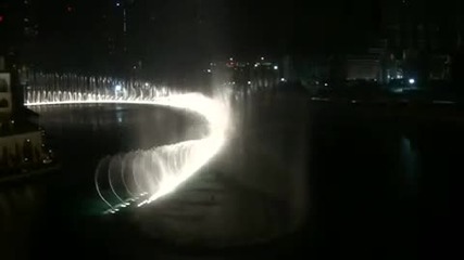 Burj Dubai Fountain Time to Say Goodbye 