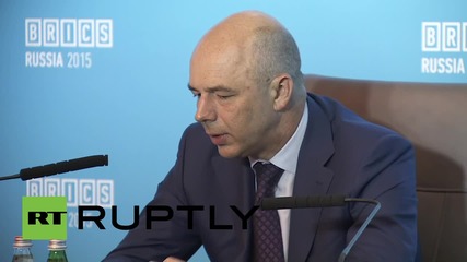 Russia: BRICS bank to prioritise members' infrastructure projects - Russian FinMin Siluanov