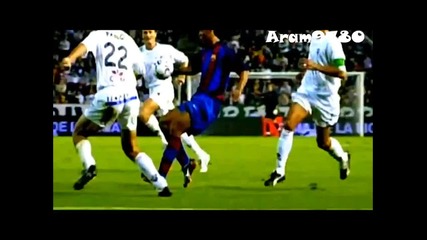 Ronaldinho-skills And Smile