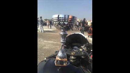 Dorian Suzuki Gsxr k6 750 drag 