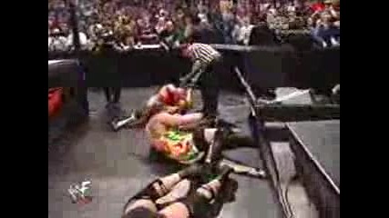 No Mercy 2001 Wwf Championship Triple Threat - Kurt Angle vs Stone Cold Steve Austin vs RVD