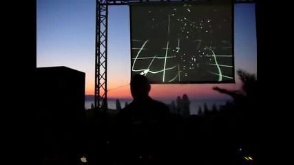 Thomas Melchior Live @ Sunrise on Cacao Beach, Bulgaria (17 - 18.07.2010) pt.2 