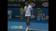 Федерер спря Вавринка на "Аустрелиън Оупън". Ли отново на полуфинал