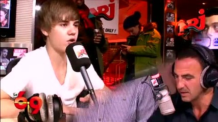 Justin Bieber Nrj interview Part 6