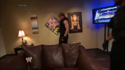 The Shield takes out Brad Maddox Smackdown, April 25, 2014