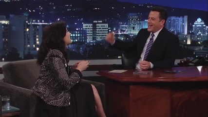 Demi Lovato при Jimmy Kimmel Live Part 2