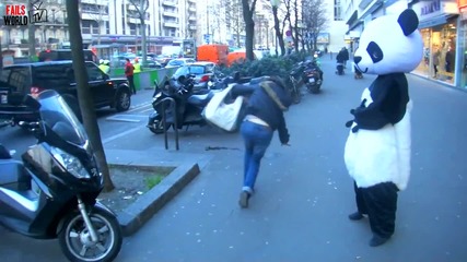 Жена срещу Психо Панда
