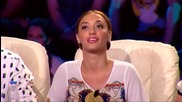 Невероятно Ина Ночка - X Factor (09.09.2014)