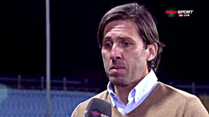 Треньорът на Поморие посърнал след загубата в дебюта си