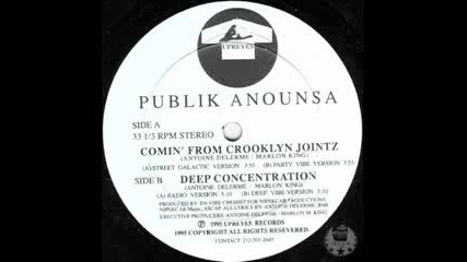 Publik Anounsa - Comin From Crooklyn Jointz 1995