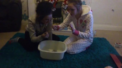 Cinnamon challenge by charley and Shannon