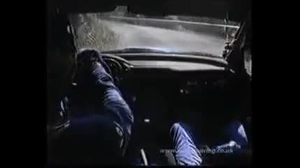 Colin Mcrae и Tiff Needell in Prodrive Subaru Impreza Wrc Rally Car 