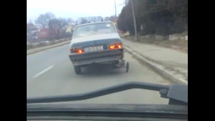 Такава резервна гума ...няма - смях