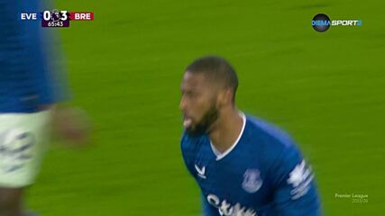 Goal by Everton