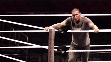 Wwe Main Event 2012-10-10 Randy Orton backstage promo и излизане