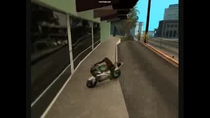 Gta san andreas motorbike stunt 