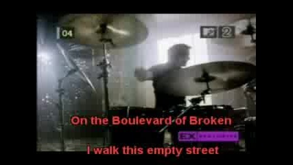 Green Day - Boulevard Of Broken Dreams Karaoke