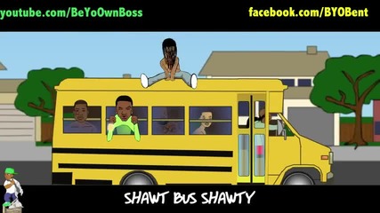 shawtbusreloaded ( @byobent Nicki Minaj Lil Wayne Gucci Mane parody cartoon)
