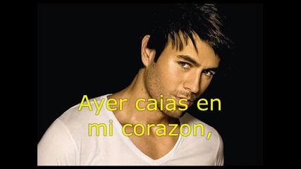 Enrique Iglesias - Ayer