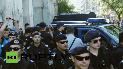 Антиправителствен протест в Букурещ