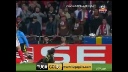 Benfica vs Liverpool 2 - 1 Europa League 01.04.10 