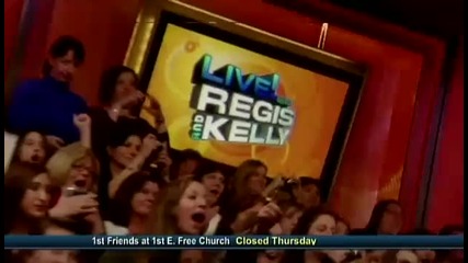 интервю с Бийбс Regis and Kelly - 03 - ти февруари 2011г. 