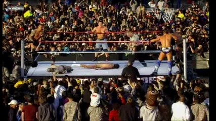 Wwe - John Cena, Rey Mysterio & Randy Orton vs Wade Barett, The Miz & Alberto Del Rio 