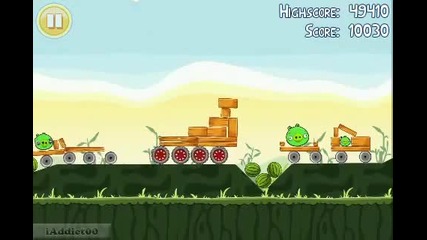 Angry Birds (level 2-14) 3 Stars