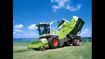 Claas Forage Harvester 