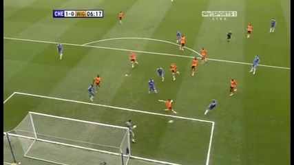 Chelsea 1 - 0 Wigan (anelka Goal) 