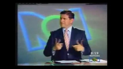 Призрак се появява по време на новините!!!!!!!!!