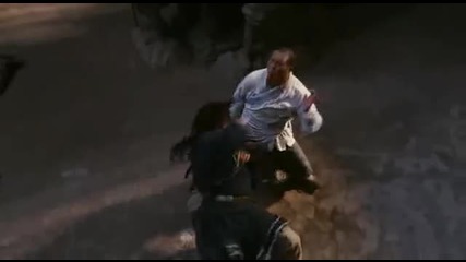 Jackie Chan vs Jet Li-бойна Сцена