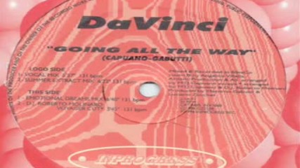 Davinci - Going All The Way --emotional Dreams Mix 1996