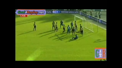 Levski Sofia - Botev Plovdiv 2 - 0 (5 - 0,  8 8 2009)