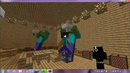 minecraft v noshten klub xd