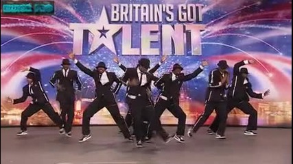 Britains got talent - Група танцува невероятно