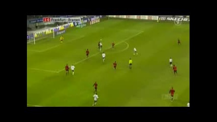 16.1.2010 Айнтрахт Франкфурт - Вердер Бремен 1 - 0
