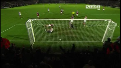 22.09.2010 Скънторп 1 - 3 Манчестър Юнайтед втори гол на Майкъл Оуен 