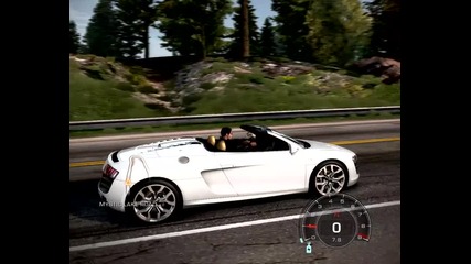 Nfs Hot Pursuit Gameplay with Audi R8 spyder [hd]