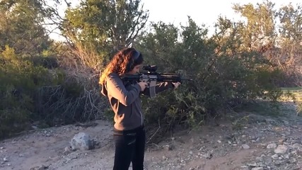 17 year old girl shooting Pof Ar 416